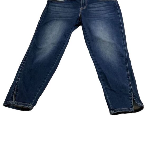 Maurices Women's Blue Stretch Skinny Jeans Five-Pocket  Size 13/14​​ - Picture 4 of 6